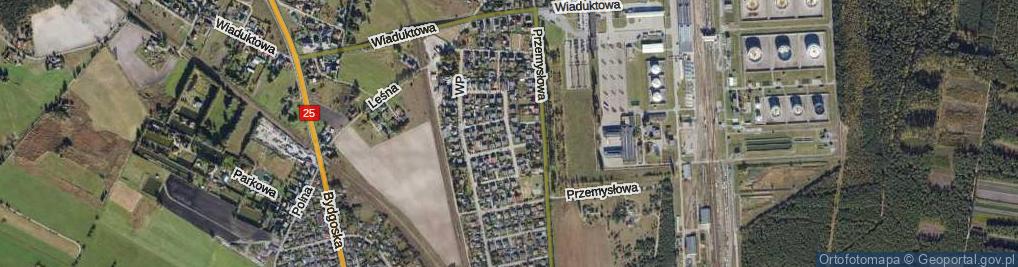 Zdjęcie satelitarne Gajowa ul.